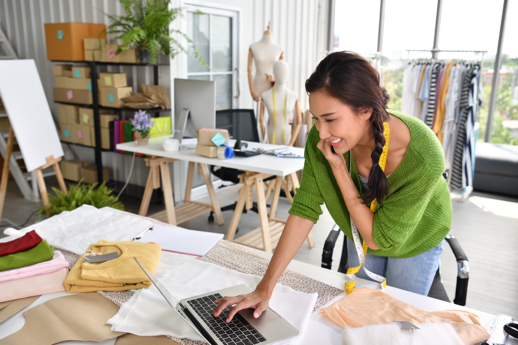 Young Asian woman entrepreneur